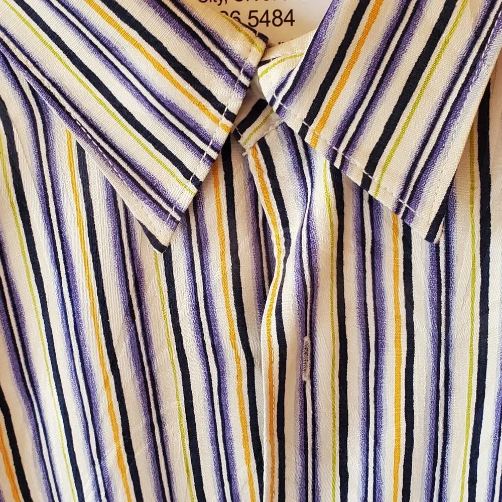Tommy Bahamas Silk Long Sleeve Button-down Shirt - Picture 2 of 6